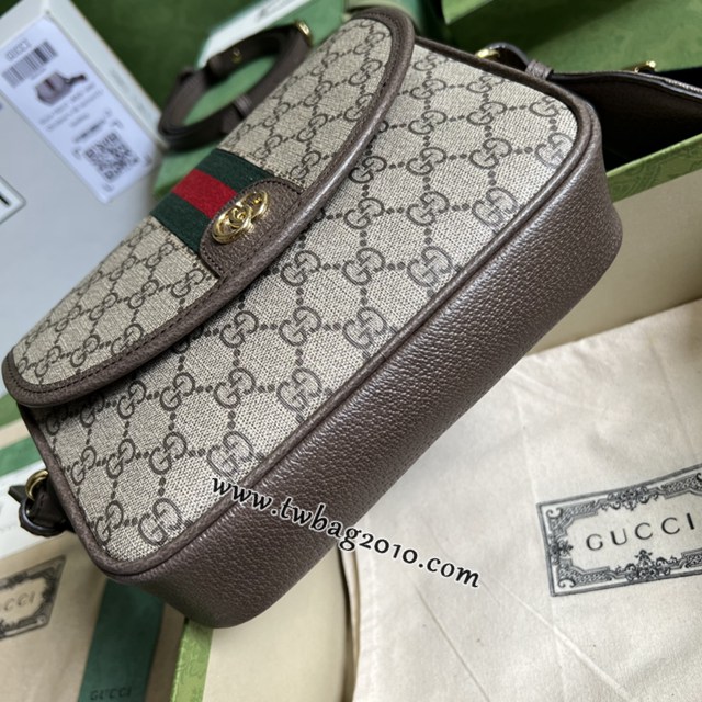 gucci專櫃新款斜挎手袋 古馳Ophidia系列迷你GG肩背包 jcp1222